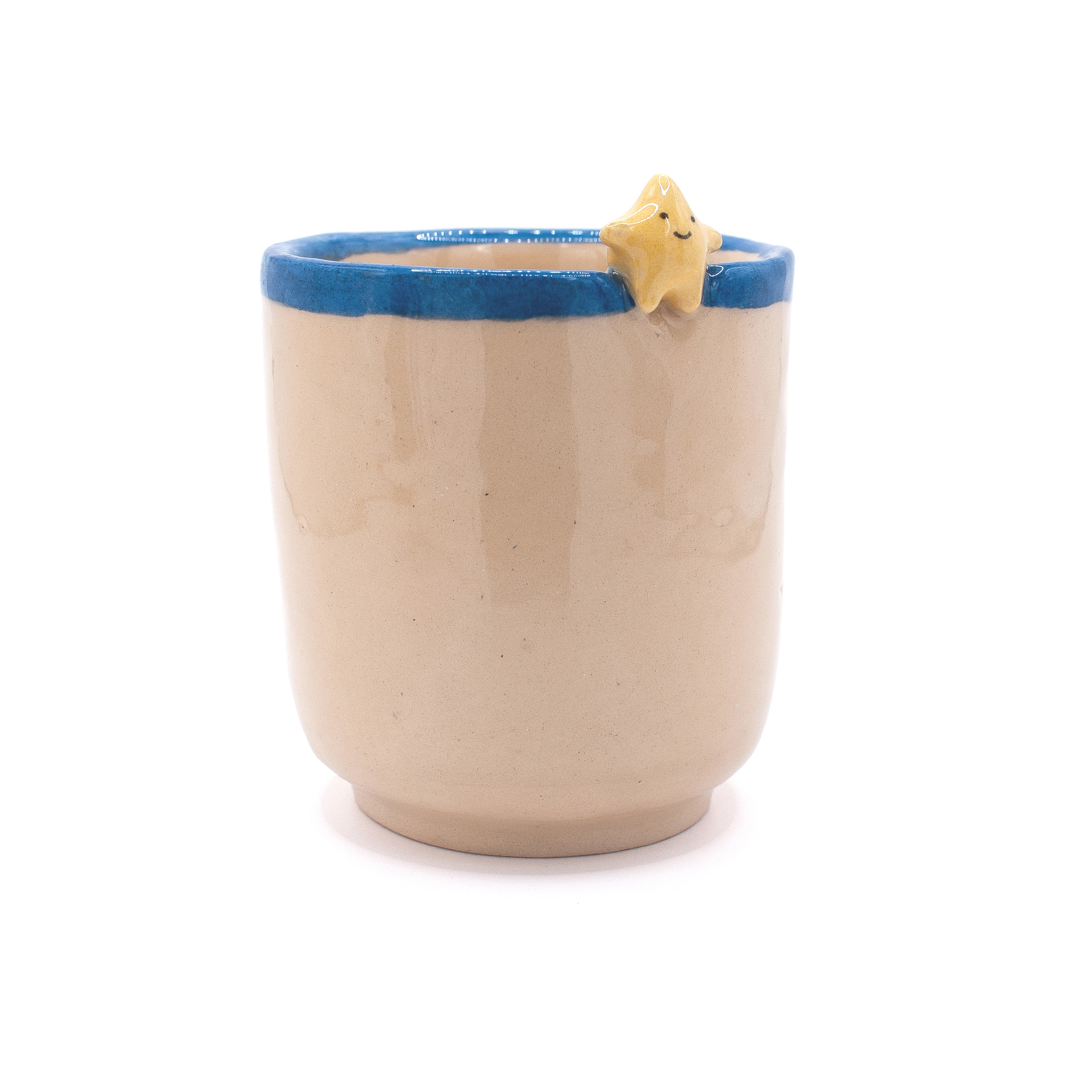 ceramiczny kubek z gwiazdką 3D