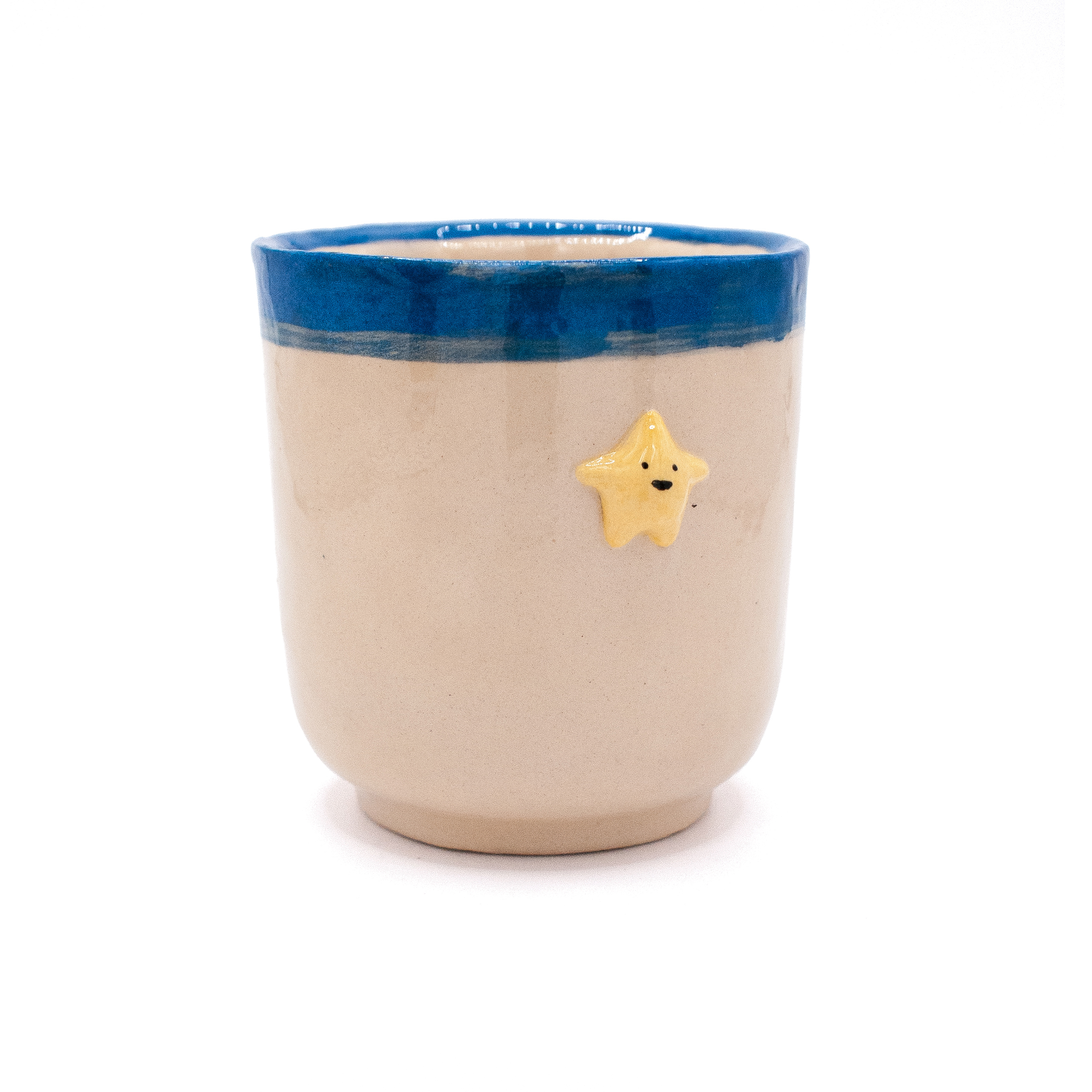 ceramiczny kubek z gwiazdką 3D