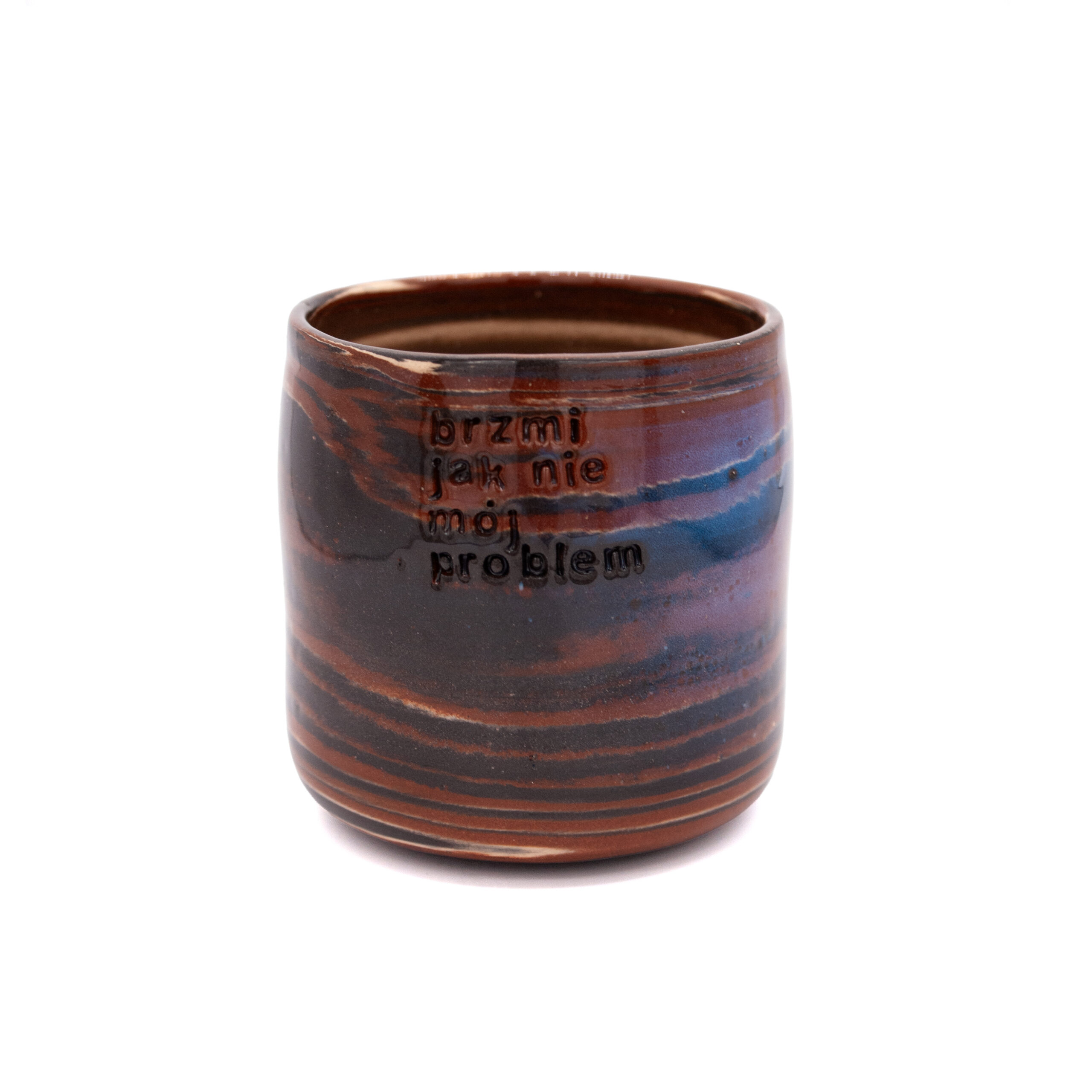 kubek ceramiczny z napisem "brzmi jak nie mój problem"