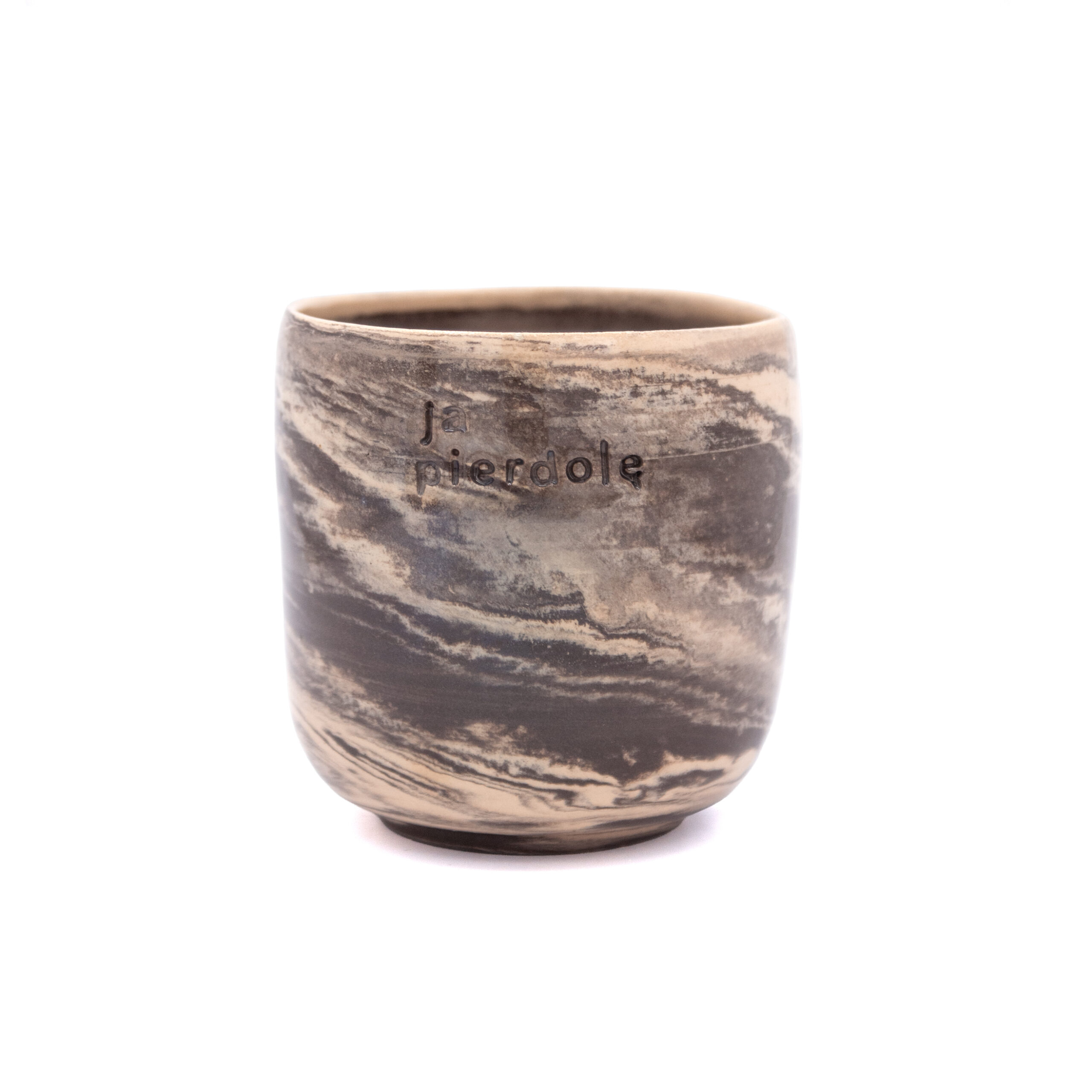 kubek ceramiczny z napisem "ja piedole"